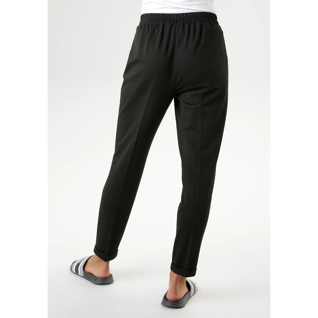 Aniston SELECTED Schlupfhose mit Bundfalten Im Verkauf