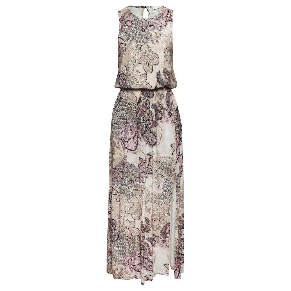 LASCANA Maxikleid mit Paisleyprint und Schlitz leichtes Sommerkleid Strandkleid Rabatte dieses Monats