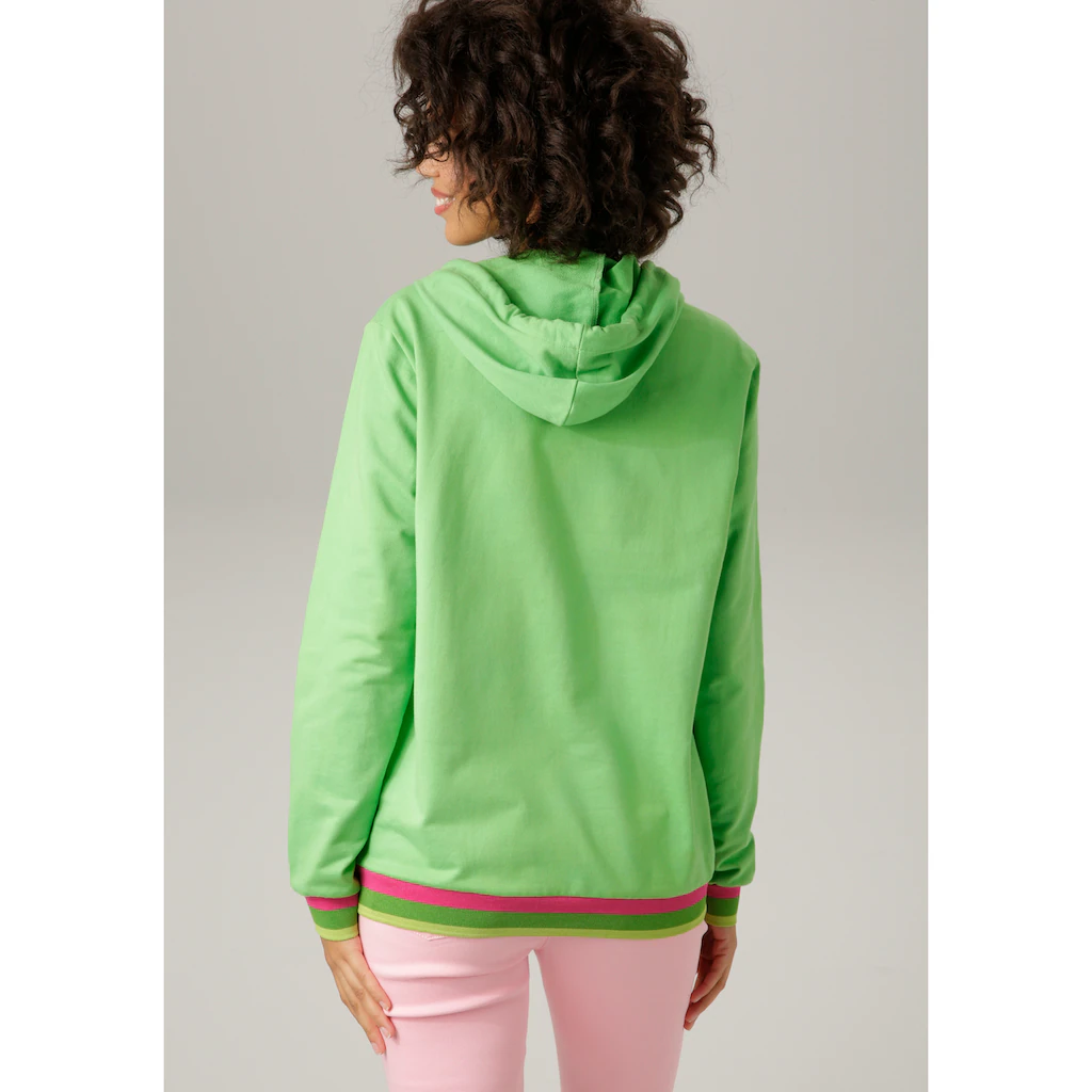 Aniston CASUAL Sweatshirt mit "ENJOY"-Schriftzug Outlet