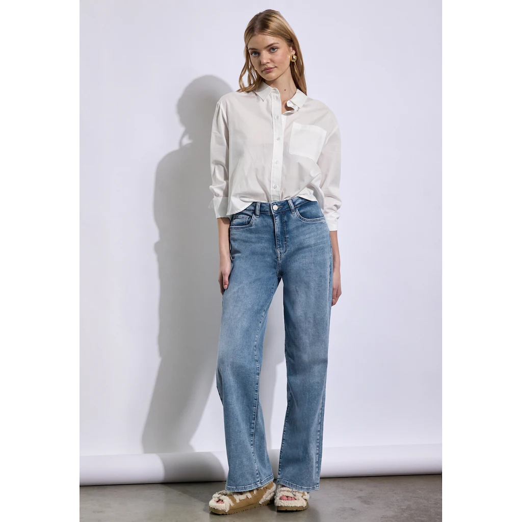 STREET ONE STUDIO Loose-fit-Jeans im Loose Fit Fabrikverkauf