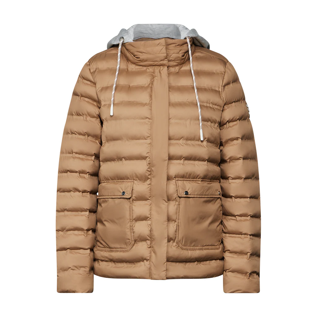 STREET ONE Steppjacke mit Kapuze mit Knopfleiste Blitzverkäufe