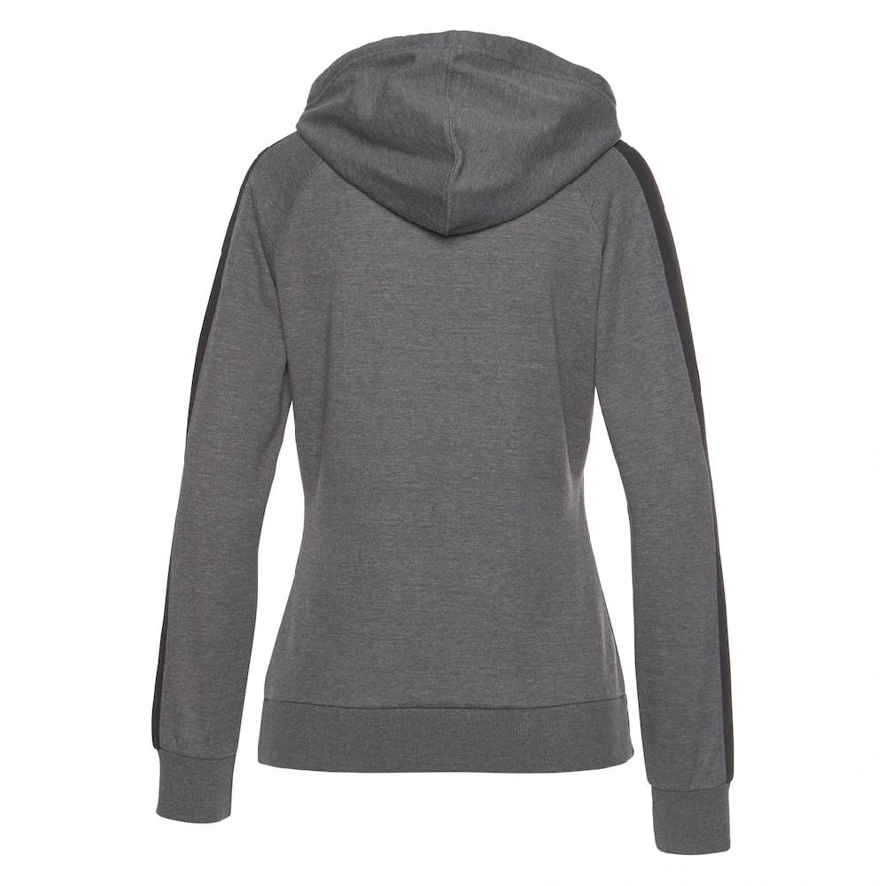 Bench. Loungewear Kapuzensweatshirt mit Seitenstreifen und Kängurutasche Loungeanzug Hoodie Fabrik Onlineshop