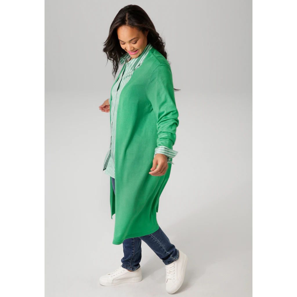 Aniston PLUS Strickjacke in trendiger Farbpalette - NEUE KOLLEKTION Sonderangebot