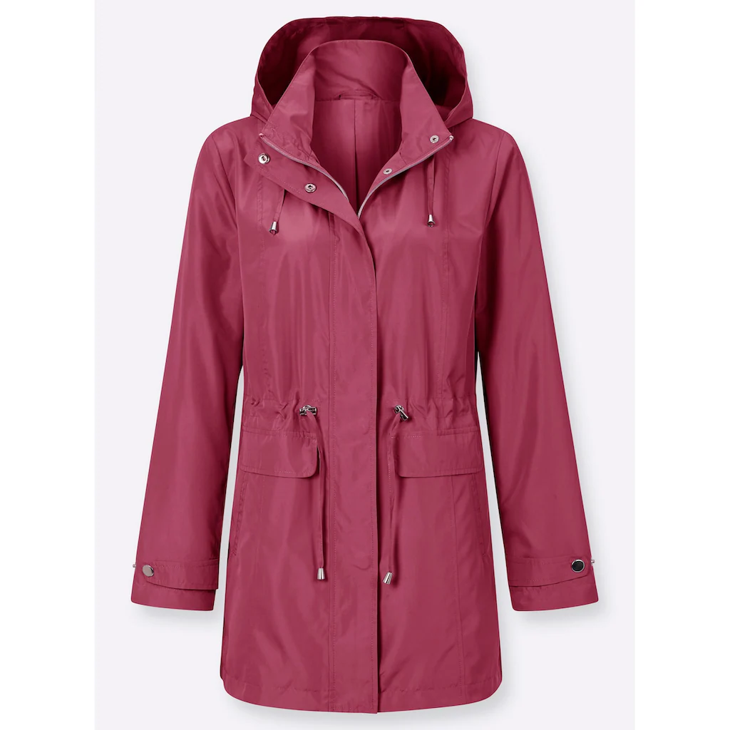Classic Basics Langjacke mit Kapuze Großer Ausverkauf