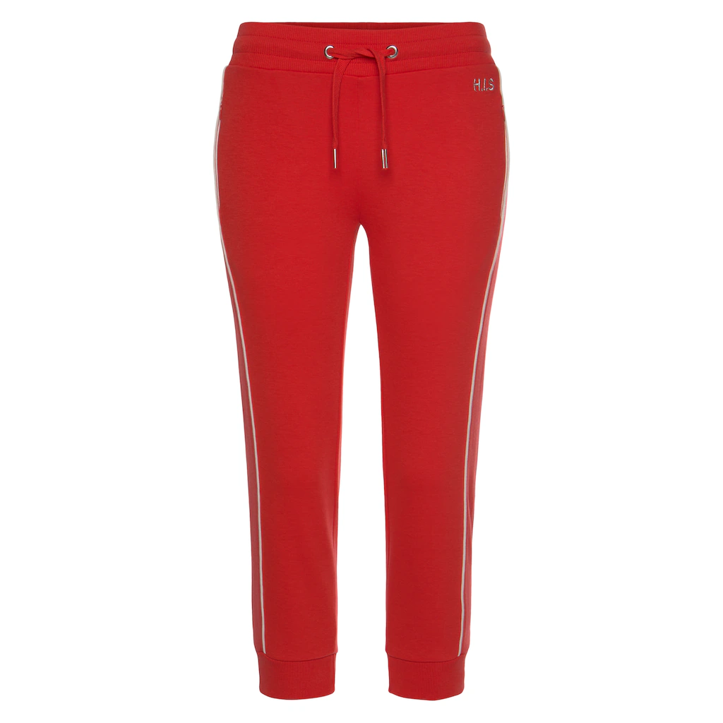H.I.S Caprihose mit seitlichen Piping Loungeanzug Exklusive Angebote
