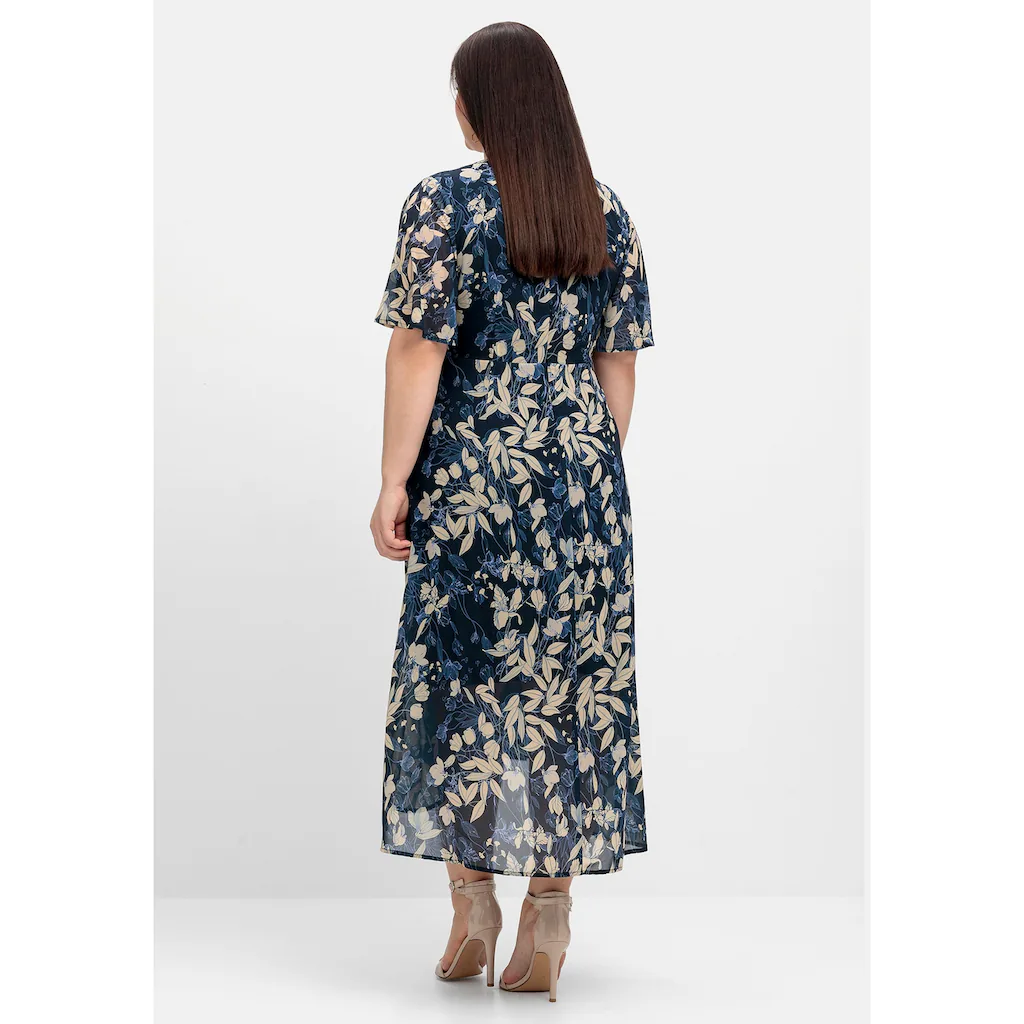 Sheego Abendkleid »Große Größen« aus Chiffon in Wickeloptik Bestseller