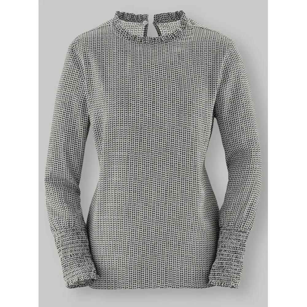 creation L Rüschenbluse Räumungsverkauf