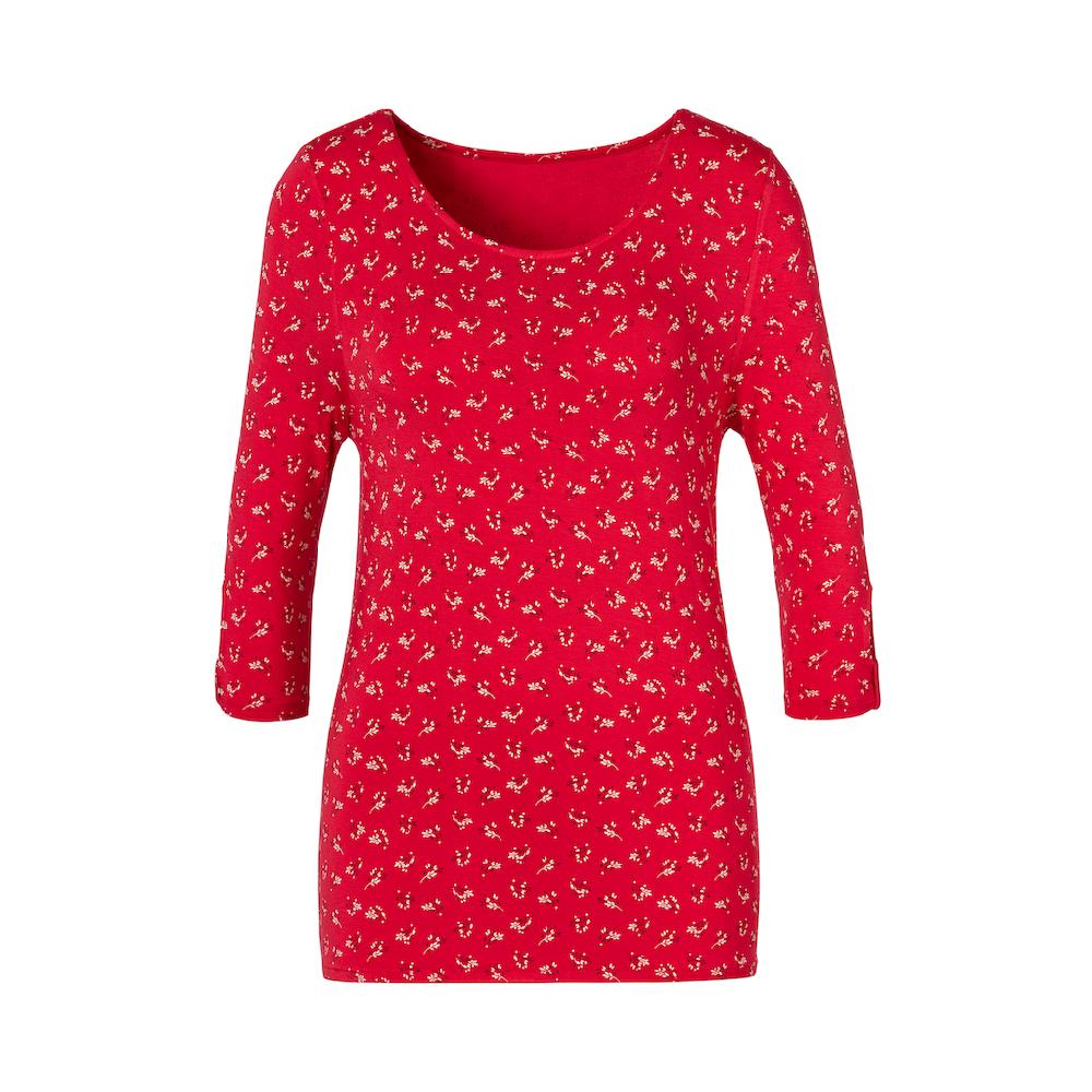 LASCANA 3/4-Arm-Shirt »mit kleinem Cut-Out am Ärmelsaum« aus weichem Viskose-Stretch Riesige Ersparnisse