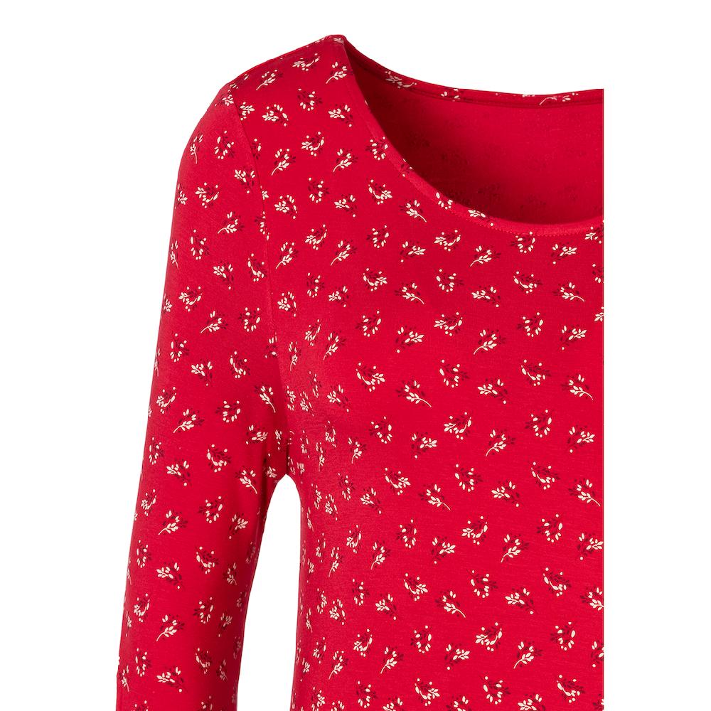 LASCANA 3/4-Arm-Shirt »mit kleinem Cut-Out am Ärmelsaum« aus weichem Viskose-Stretch Riesige Ersparnisse