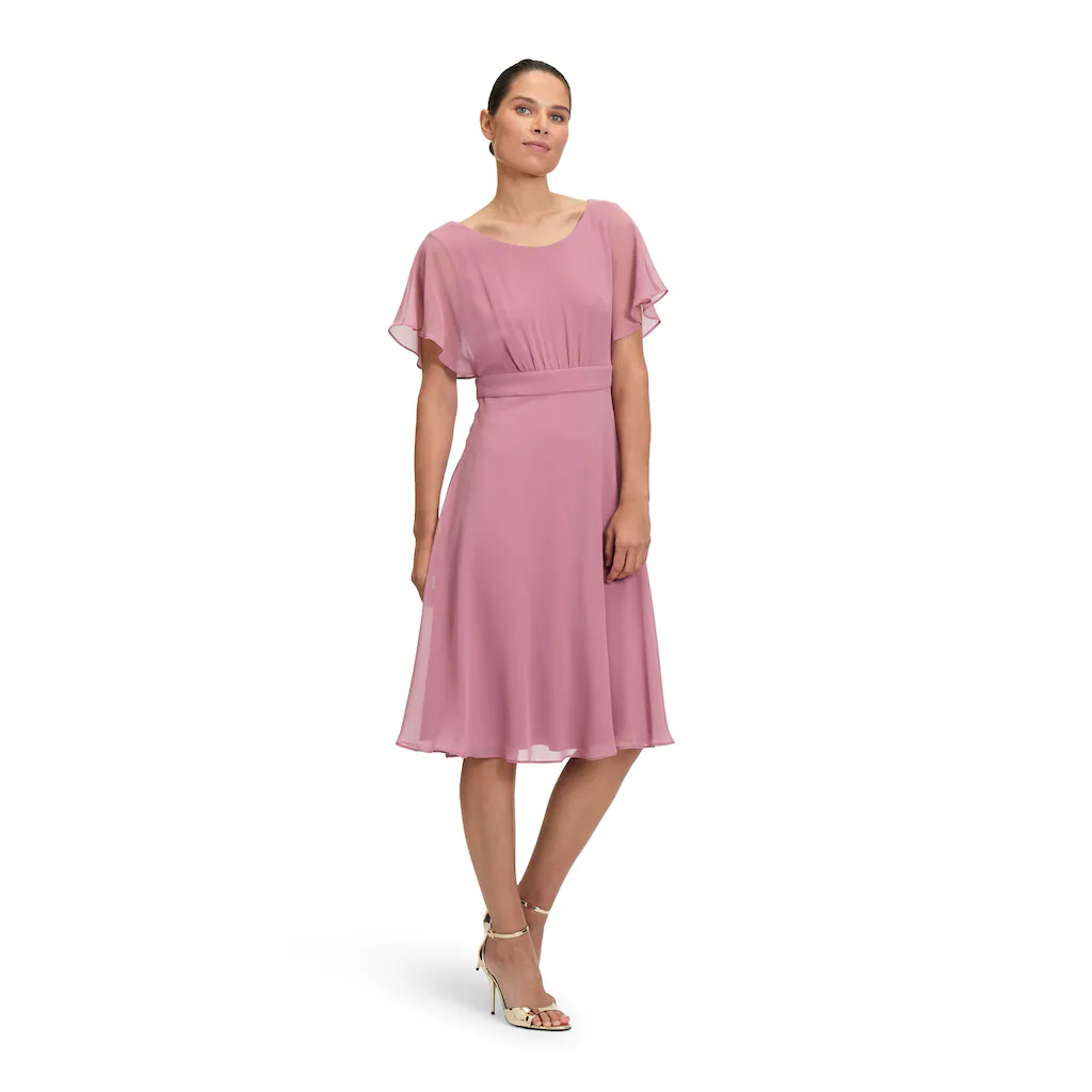 Vera Mont Cocktailkleid »Vera Mont Cocktailkleid kurzarm« Raffung Tiefpreis