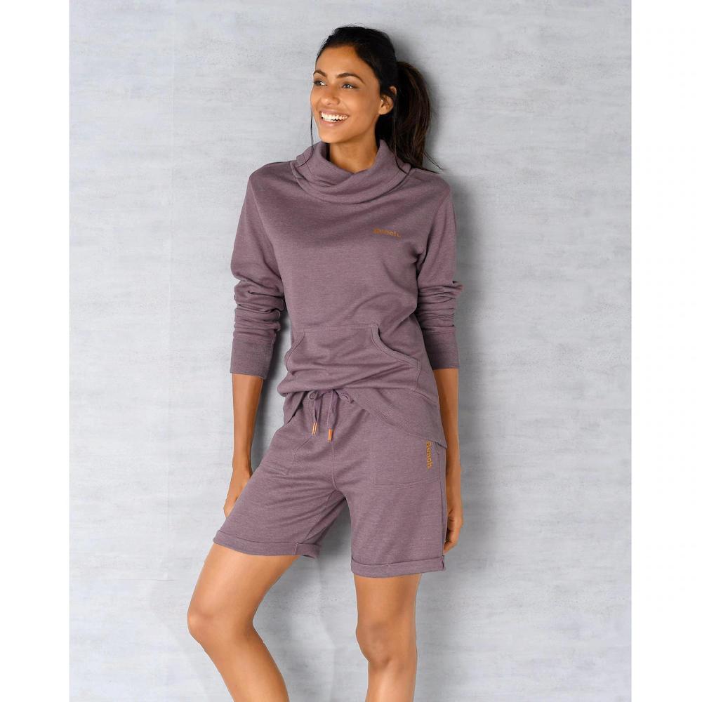 Bench. Loungewear Bermudas mit aufgeschlagenen Beinsäumen und seitlichen Taschen Loungewear Letzter Tag