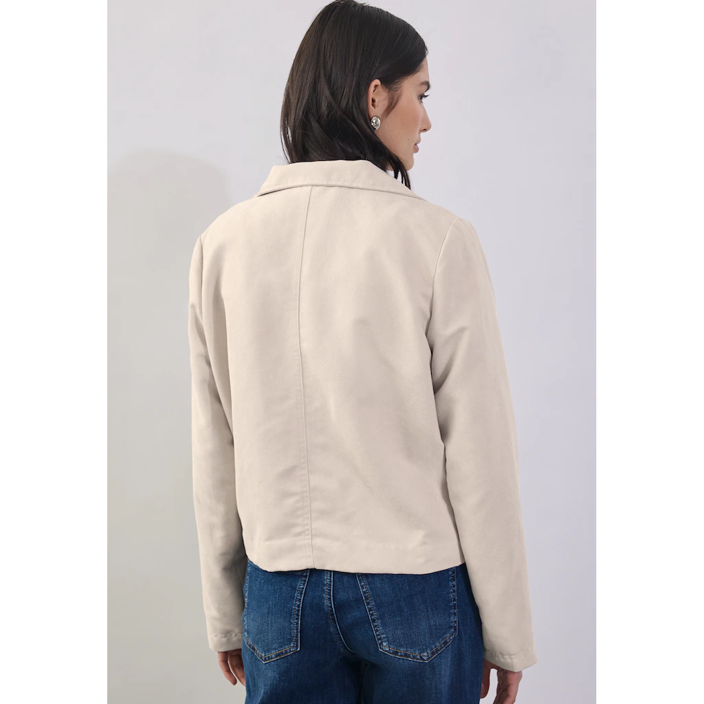 STREET ONE STUDIO Cordjacke ohne Kapuze mit Knopfleiste Bis zu 65% Rabatt