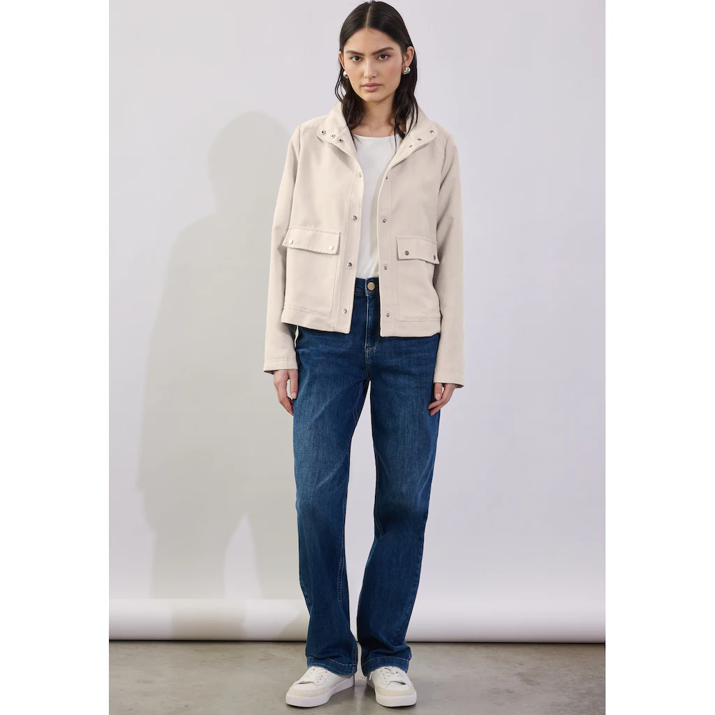 STREET ONE STUDIO Cordjacke ohne Kapuze mit Knopfleiste Bis zu 65% Rabatt