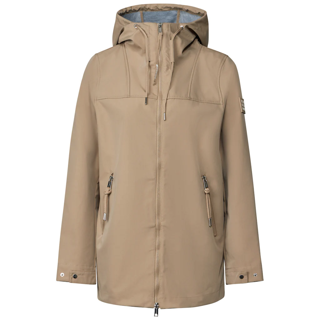 STREET ONE Kurzjacke mit Kapuze mit Kapuze mit Tunnelzugband Vierteljährliche Förderung