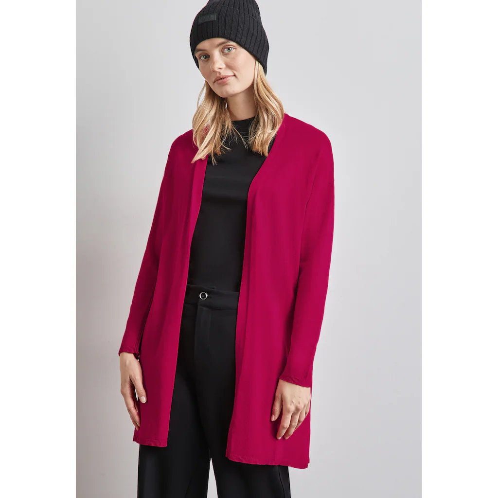 STREET ONE Strickjacke aus softer Viskose Fabrikladen