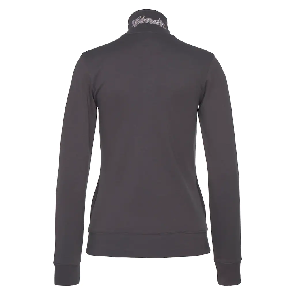 Bench. Loungewear Sweatjacke mit bestickten Stehkragen Loungeanzug zollfrei