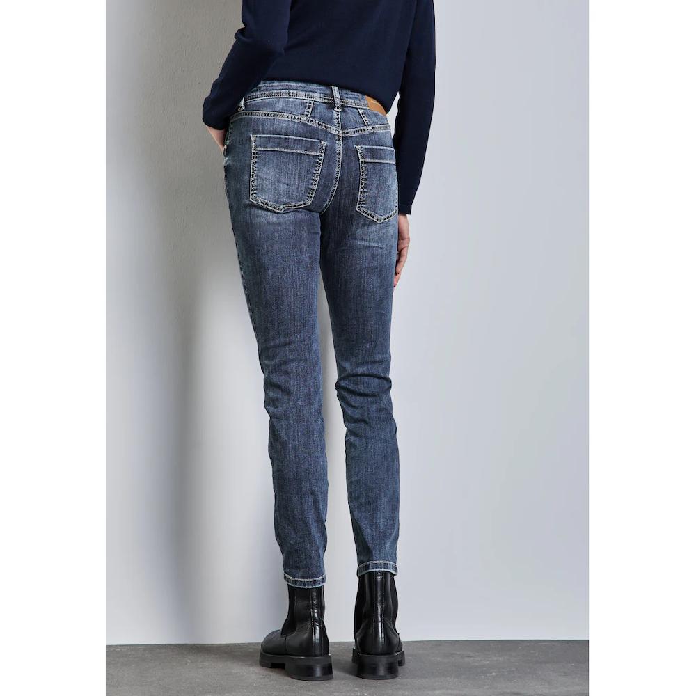STREET ONE Slim-fit-Jeans »YORK« im Five-Pocket Style Auslauf