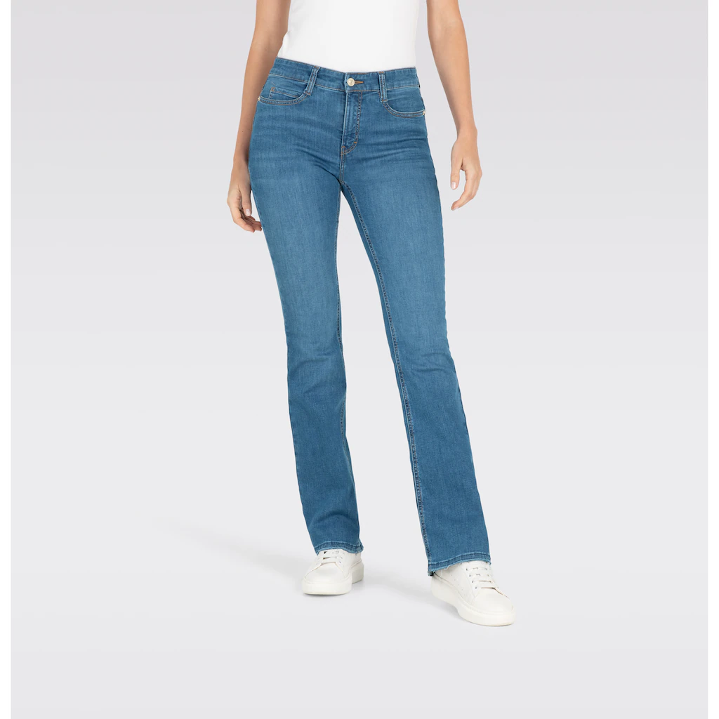 MAC Bootcut-Jeans »BOOT« Modisch ausgestellter Saum Limitierter Zeitrabatt