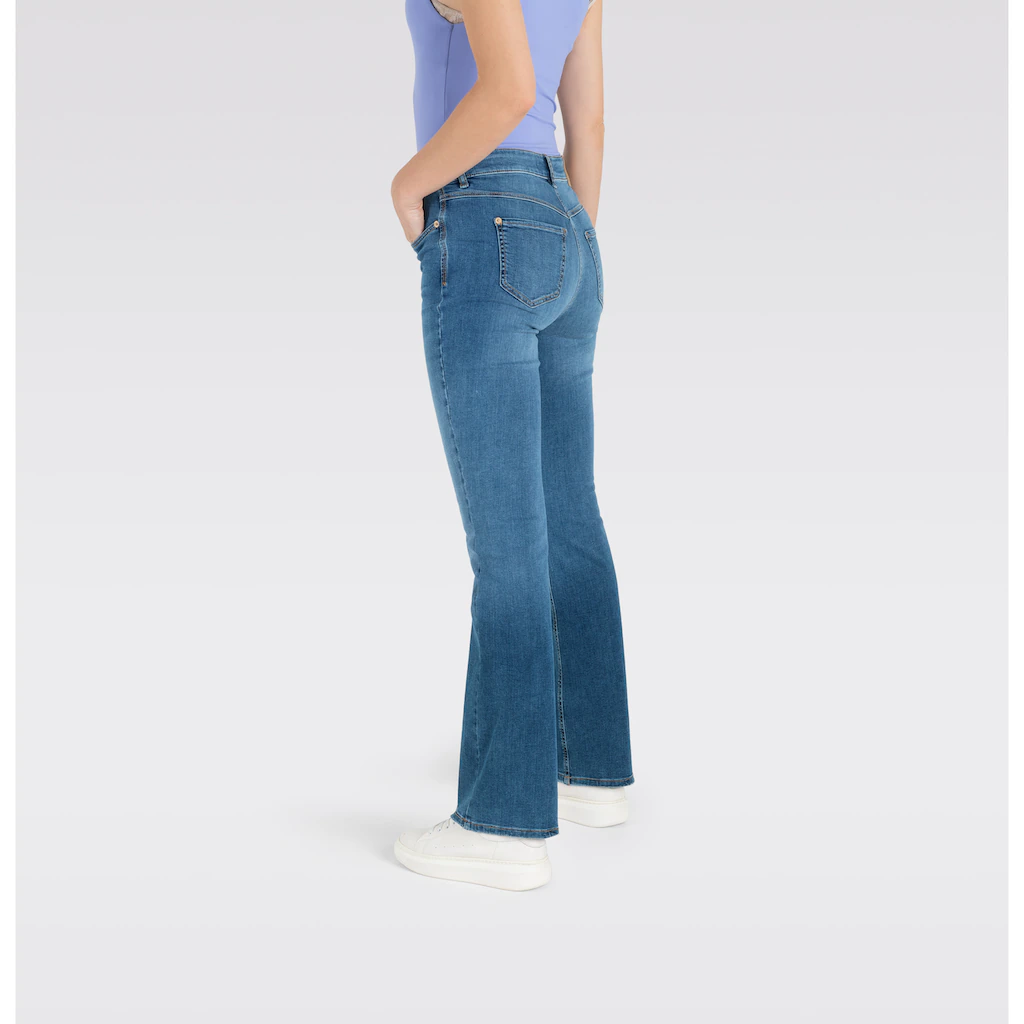 MAC Bootcut-Jeans »BOOT« Modisch ausgestellter Saum Limitierter Zeitrabatt