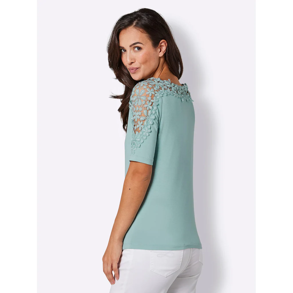 CREATION L PREMIUM 3/4-Arm-Shirt »Lyocell-Shirt« (1 tlg.) Black Friday