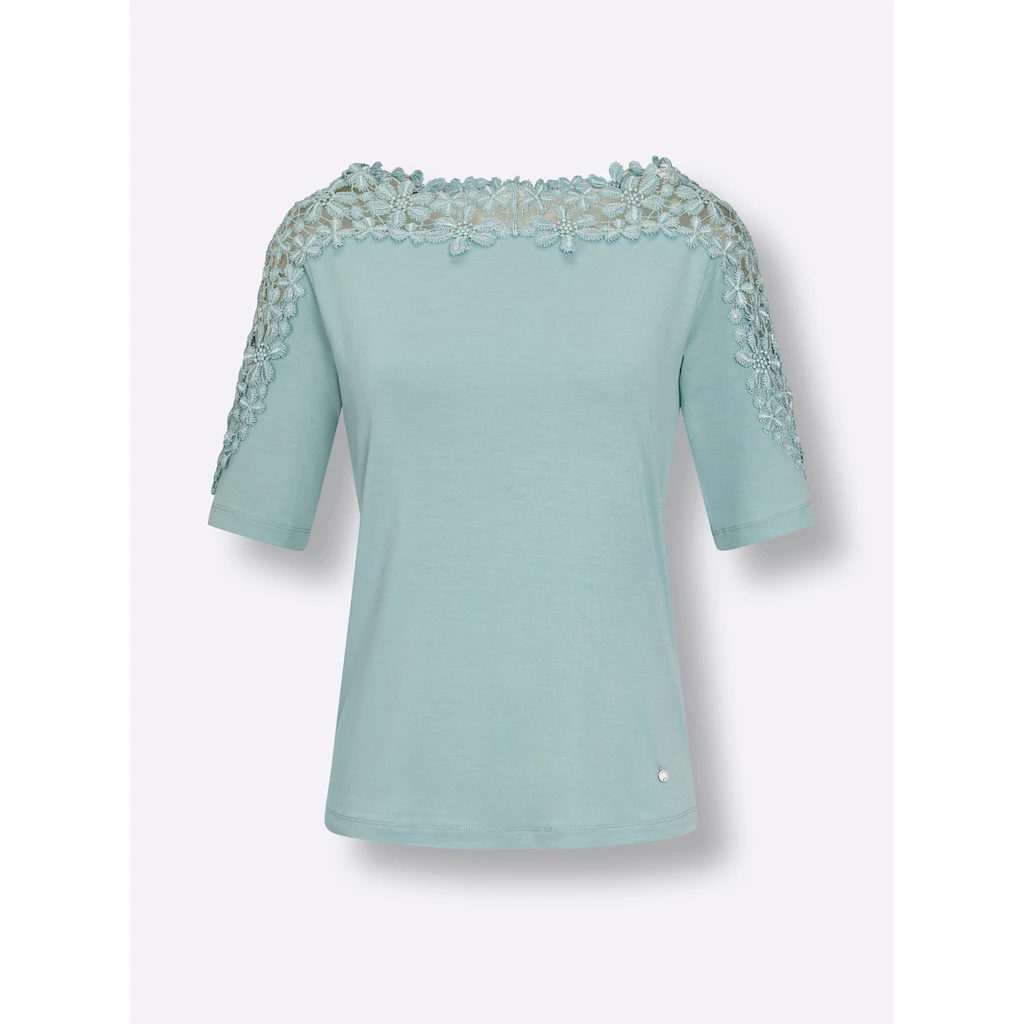 CREATION L PREMIUM 3/4-Arm-Shirt »Lyocell-Shirt« (1 tlg.) Black Friday