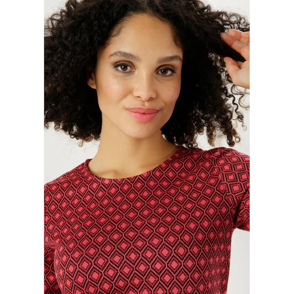 Aniston SELECTED Jerseykleid in Jacquard-Qualität Osterangebot