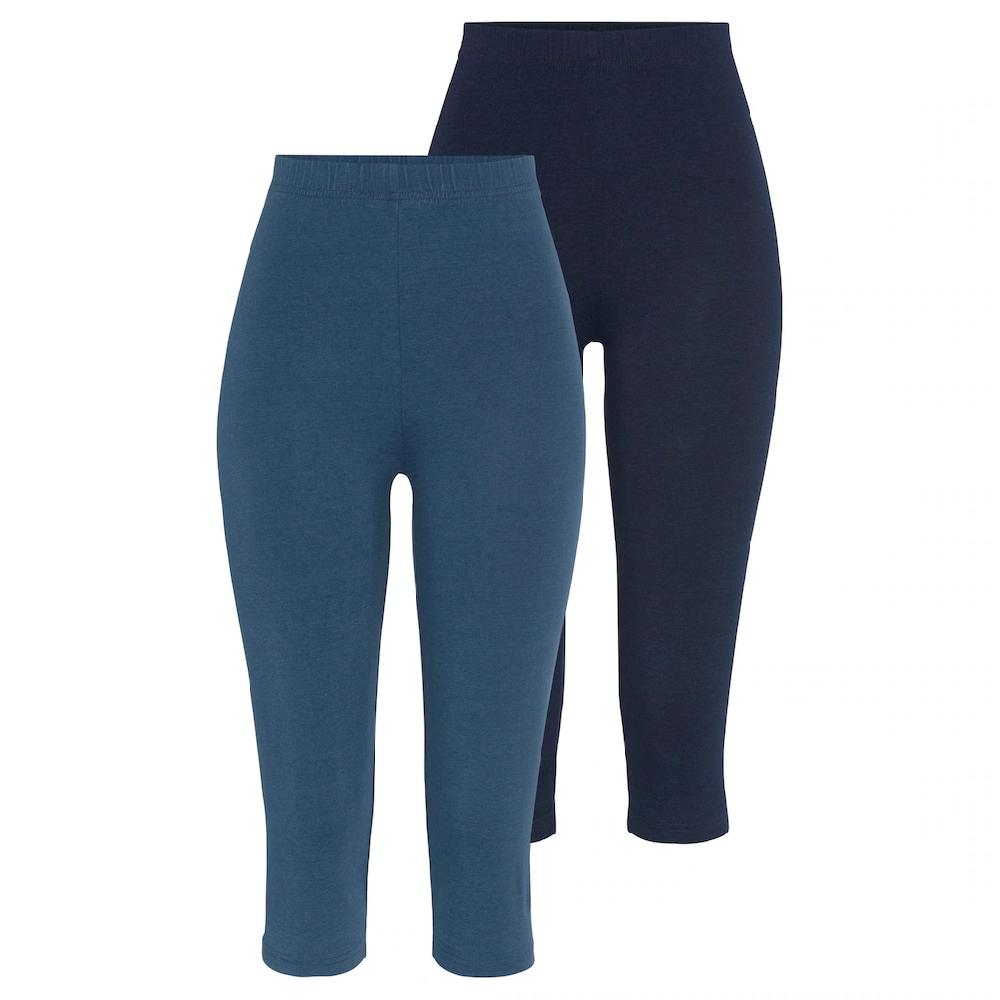 Vivance active Caprileggings (2er-Pack) mit Gummibund Loungewear Vatertagsangebot