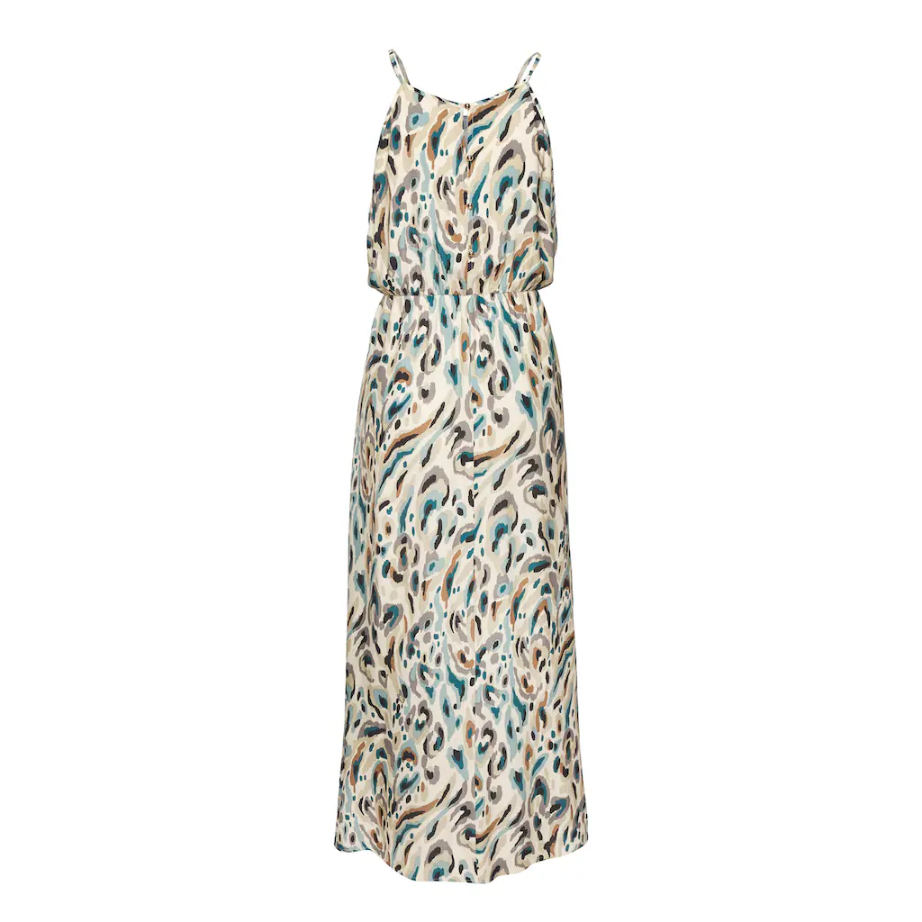 LASCANA Maxikleid aus gewebter Viskose leichtes Sommerkleid mit Alloverdruck Online Outlet