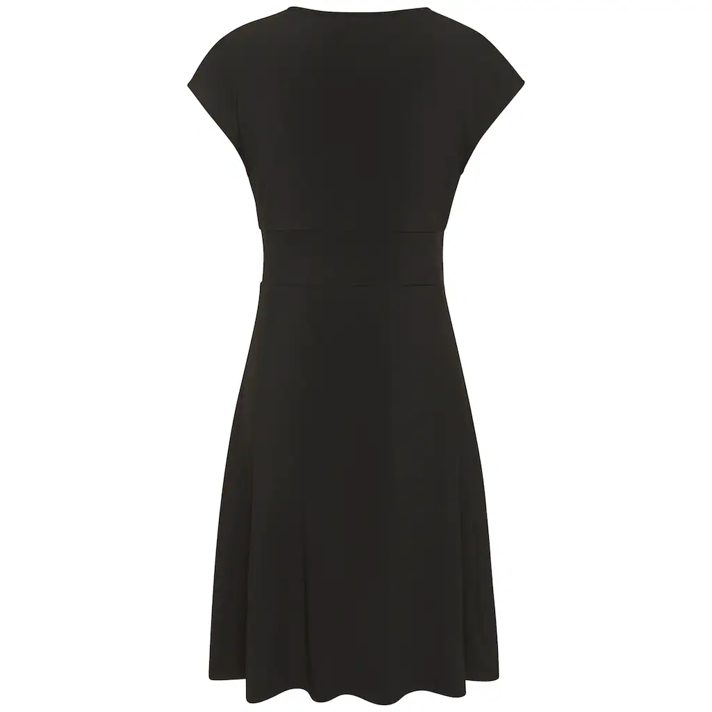 LASCANA Midikleid aus bügelfreier Ware elegantes Sommerkleid aus Jersey Strandkleid Tägliche Deals
