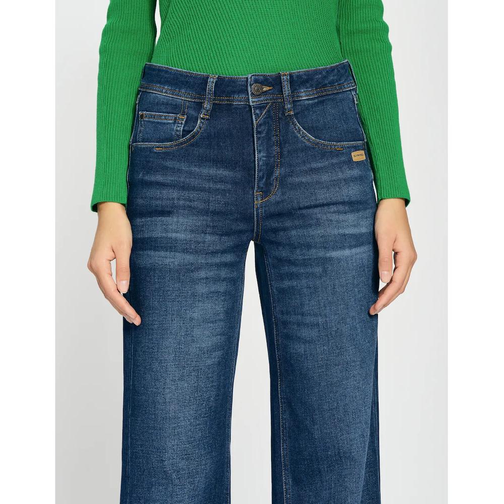 GANG 5-Pocket-Jeans »94AMELIE WIDE« aus weichem SWEAT Denim Tiefpreis