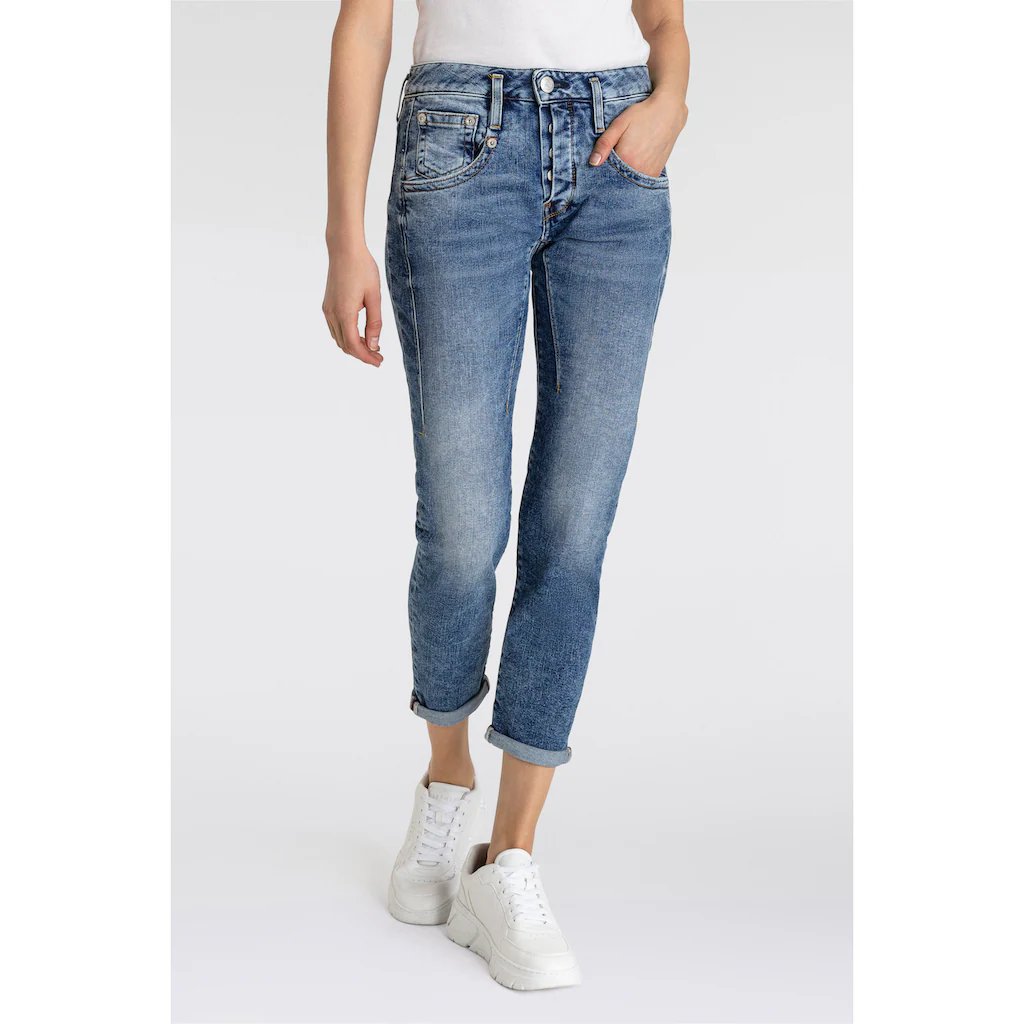 Herrlicher 7/8-Jeans »Shyra Cropped Denim« mit umgeschlagenem Saum Zeitbegrenzte Promotion
