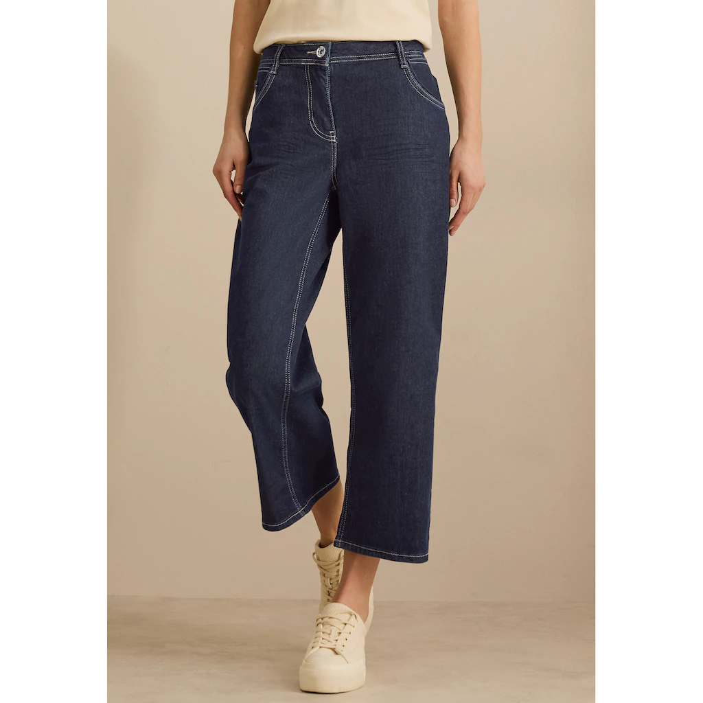 Cecil Loose-fit-Jeans aus Baumwolle mit Stretchanteil Bis zu 55% Rabatt
