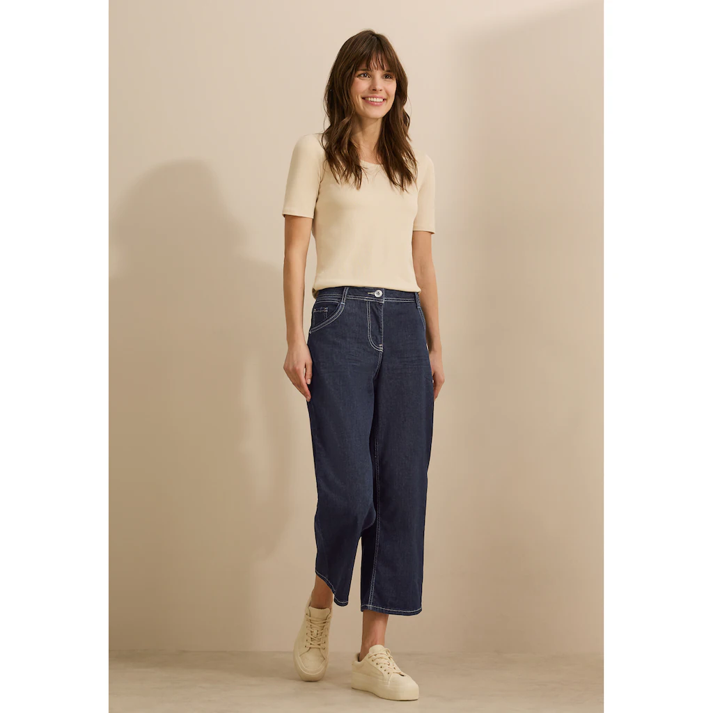 Cecil Loose-fit-Jeans aus Baumwolle mit Stretchanteil Bis zu 55% Rabatt