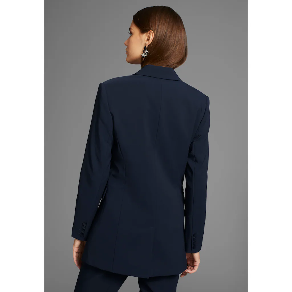 HECHTER PARIS Longblazer ohne Kragen- NEUE KOLLEKTION Discount Store für neue Produkte