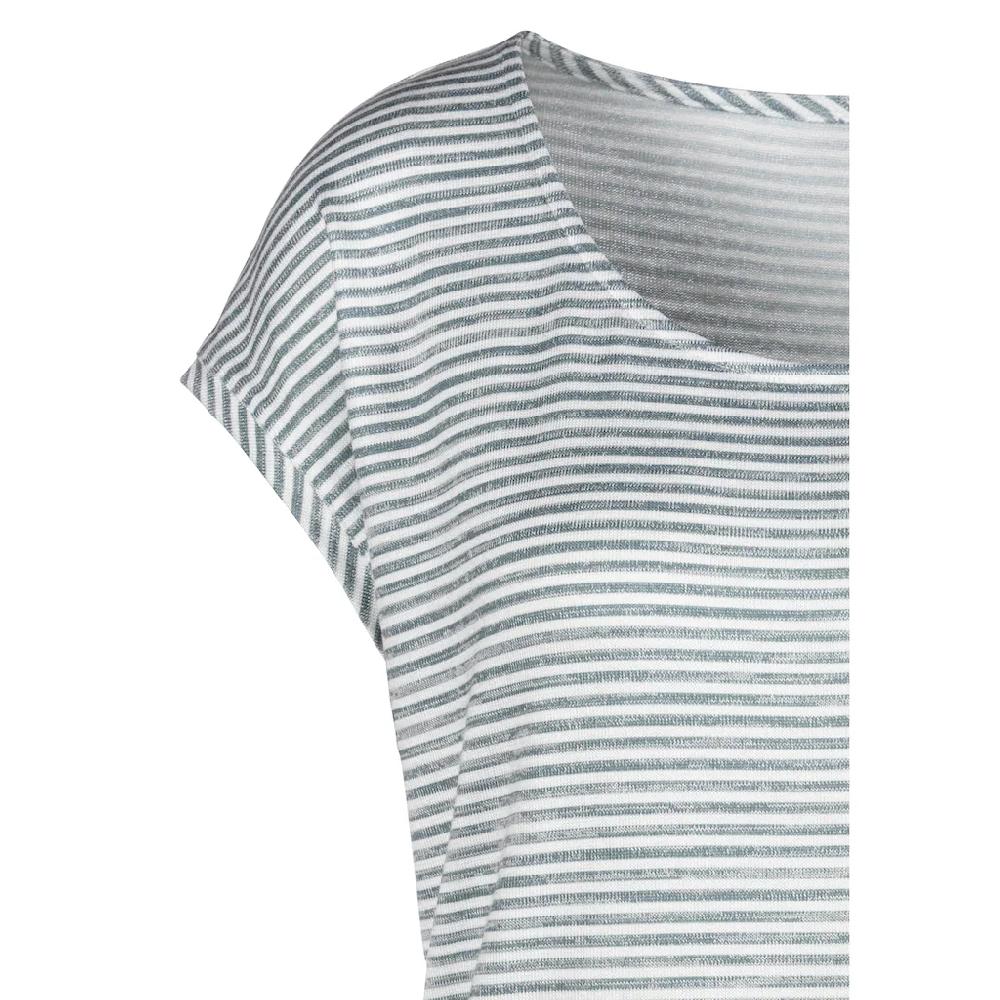 Vivance Kurzarmshirt »mit Streifendesign« aus weicher Viskose-Qualität Fabrikladen