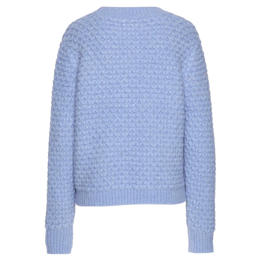 Vivance Rundhalspullover mit besonderem Strickmuster lockere Passform Black Friday Preise