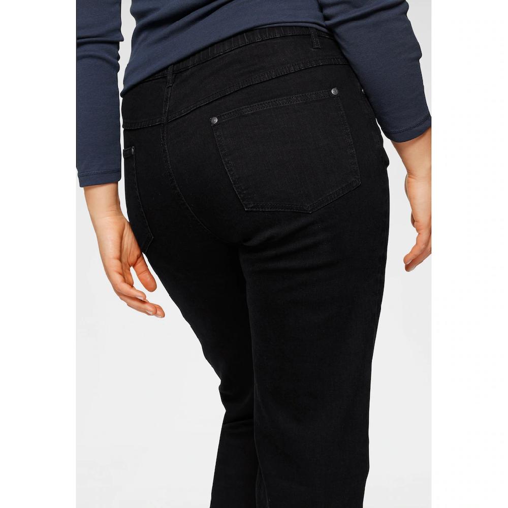 Arizona Straight-Jeans »Curve-Collection« bequeme Passform gerade Beinform hohe Leibhöhe Rabatte dieses Monats