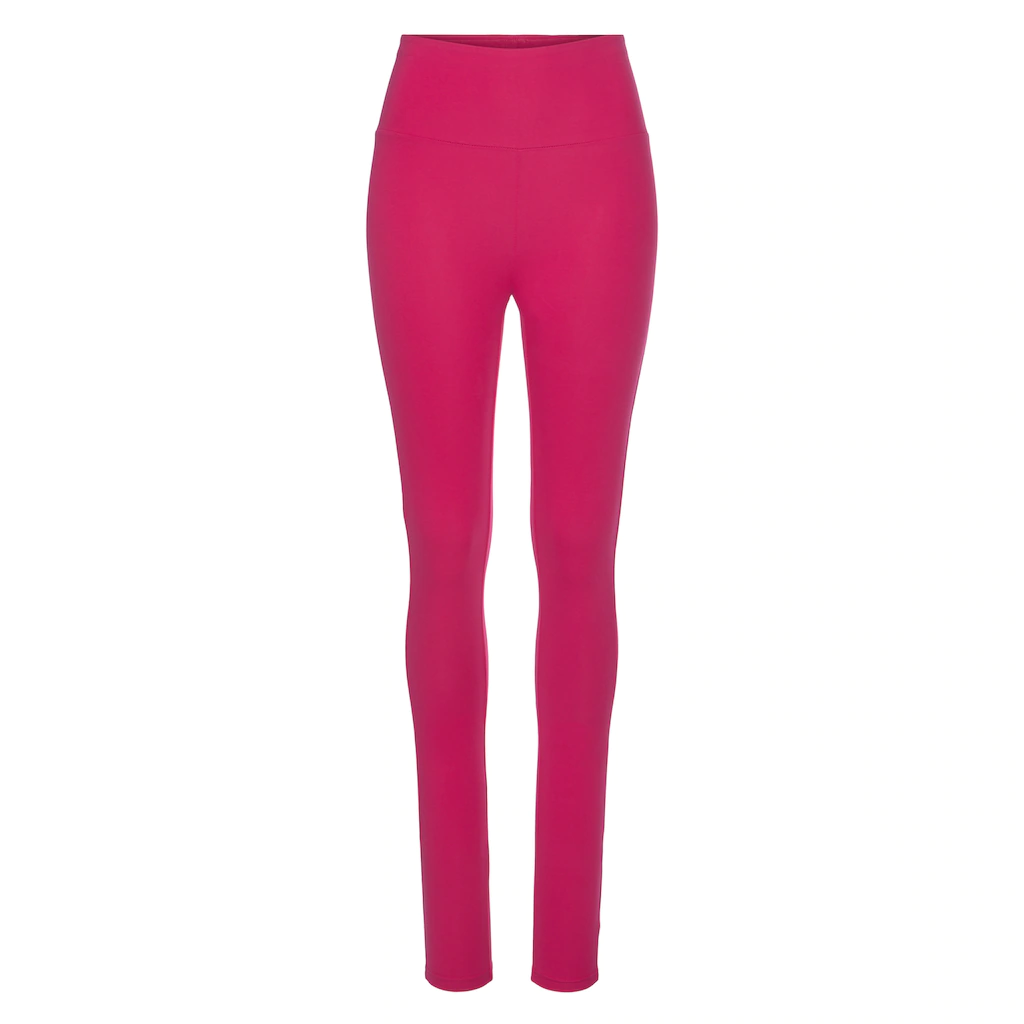 LASCANA Leggings mit breitem Bündchen Angebote