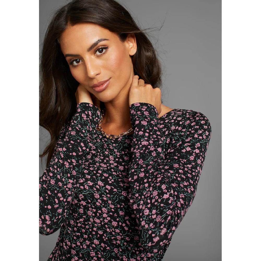 Laura Scott Jerseykleid in modischer Midilänge im Angebot