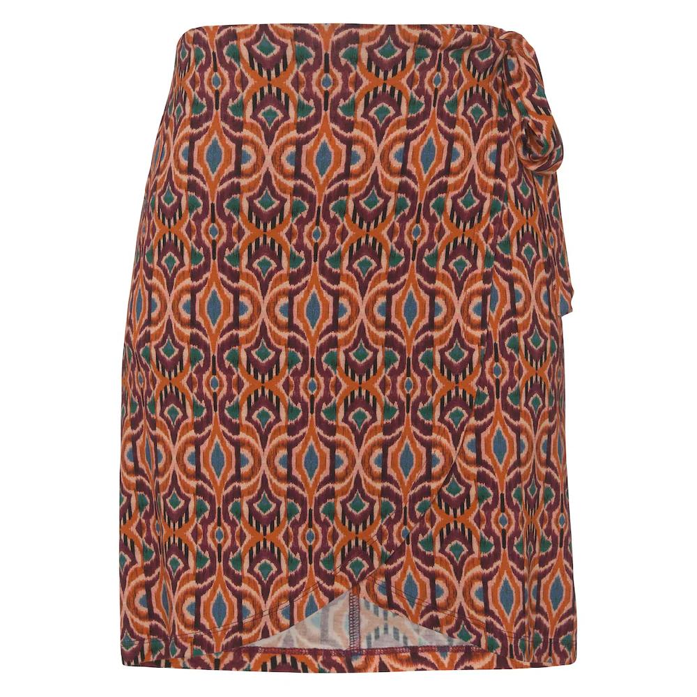 LASCANA Minirock mit Ethnoprint kurzer Wickelrock Sommerrock Schlussverkauf