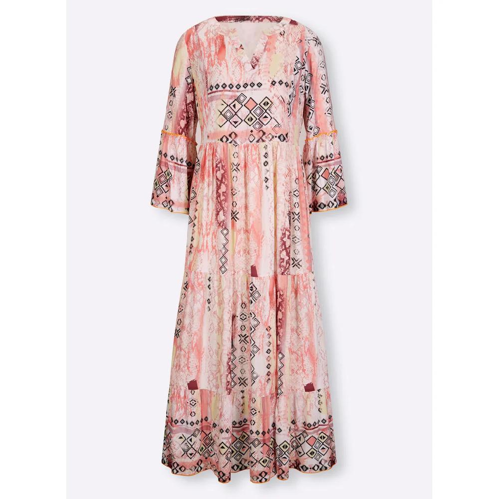 heine Maxikleid »Druck-Kleid« Kostenloser Versand