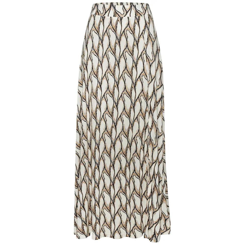 LASCANA Maxirock mit Schlitz Sommerrock Alloverprint Flash Sale