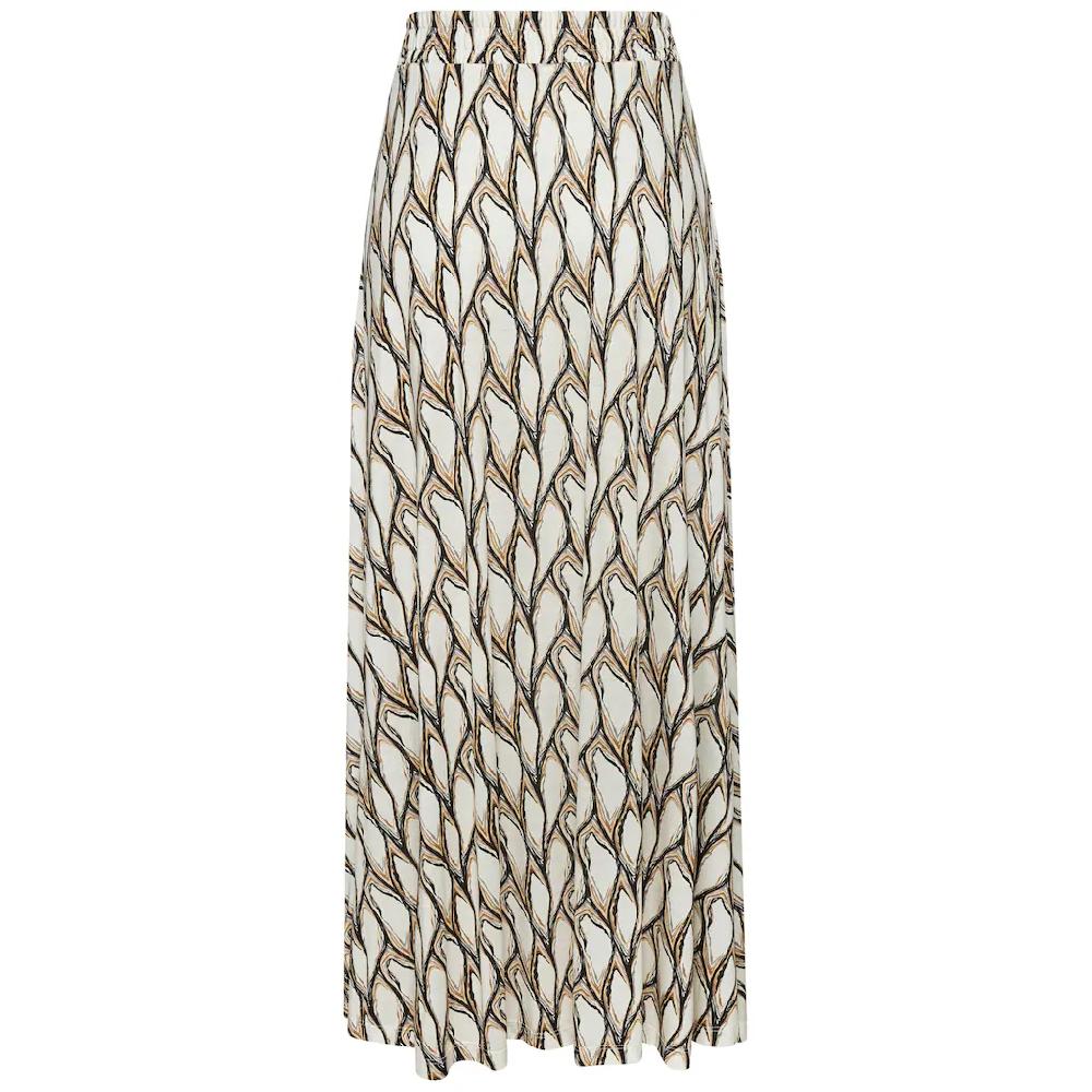 LASCANA Maxirock mit Schlitz Sommerrock Alloverprint Flash Sale
