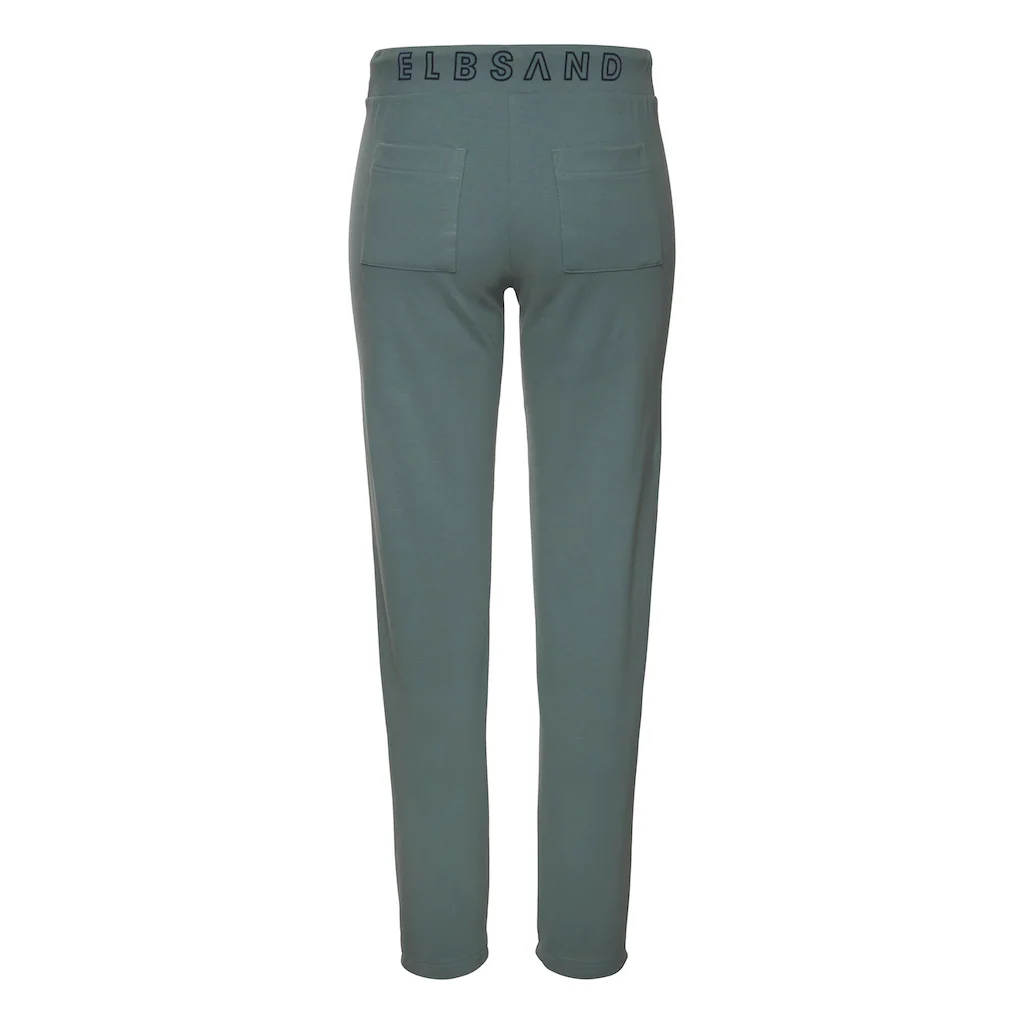 Elbsand Sweathose mit Logodruck hinten Jogginghose mit Kordelzug und Taschen Online Shopping