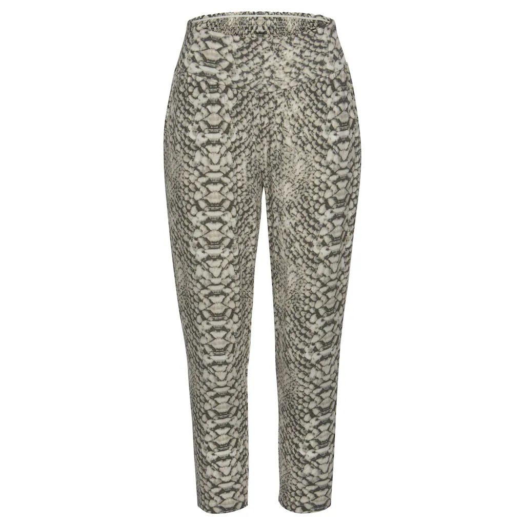 LASCANA Strandhose mit Alloverprint in Reptiloptik und Taschen 7/8-Länge Jerseyhose Neueste Mode