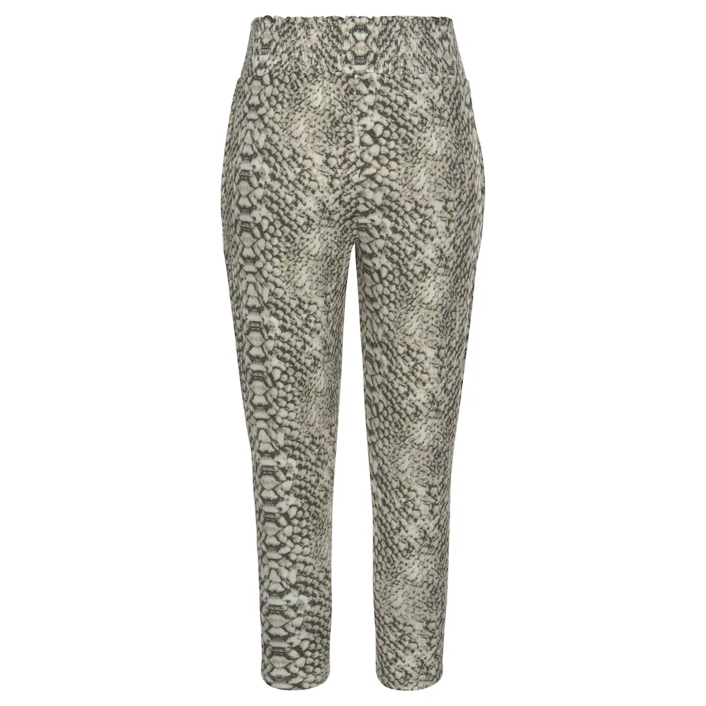 LASCANA Strandhose mit Alloverprint in Reptiloptik und Taschen 7/8-Länge Jerseyhose Neueste Mode