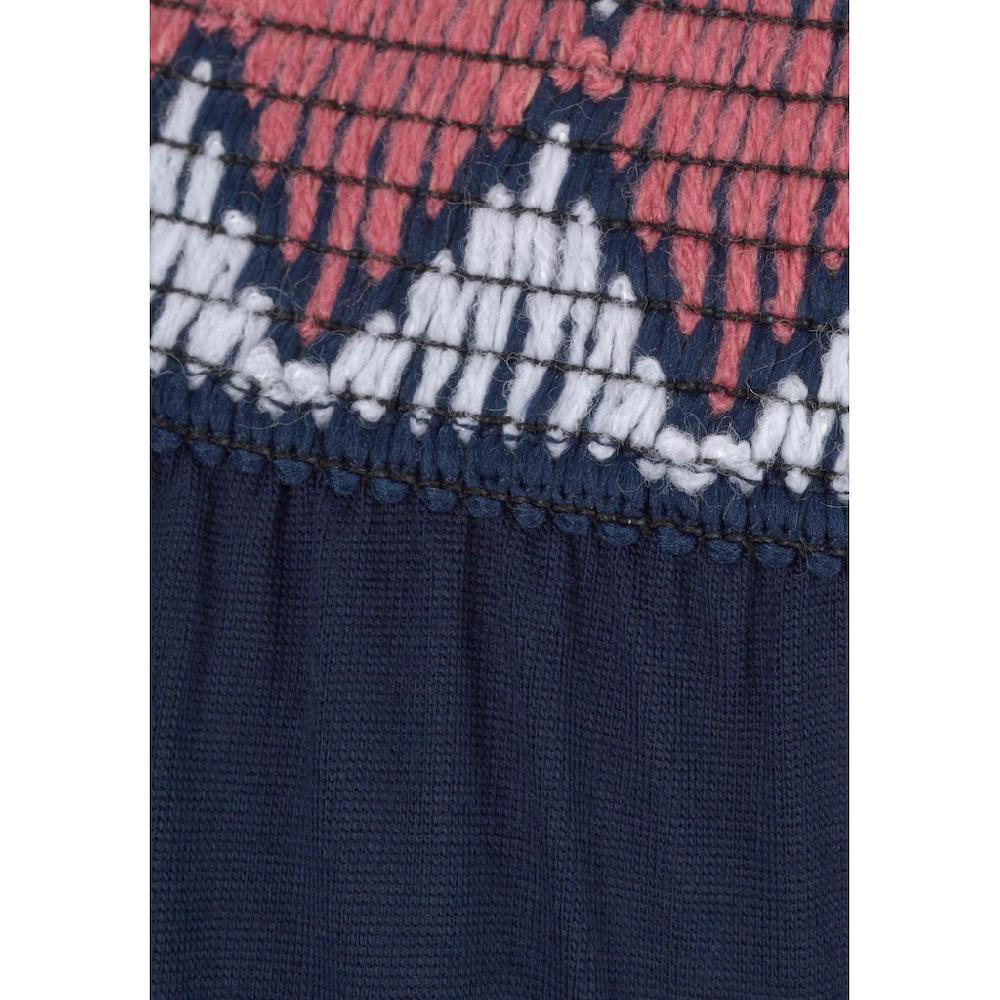 s.Oliver Jerseyrock mit Volants luftiger Midirock Sommerrock Super Sparpreis