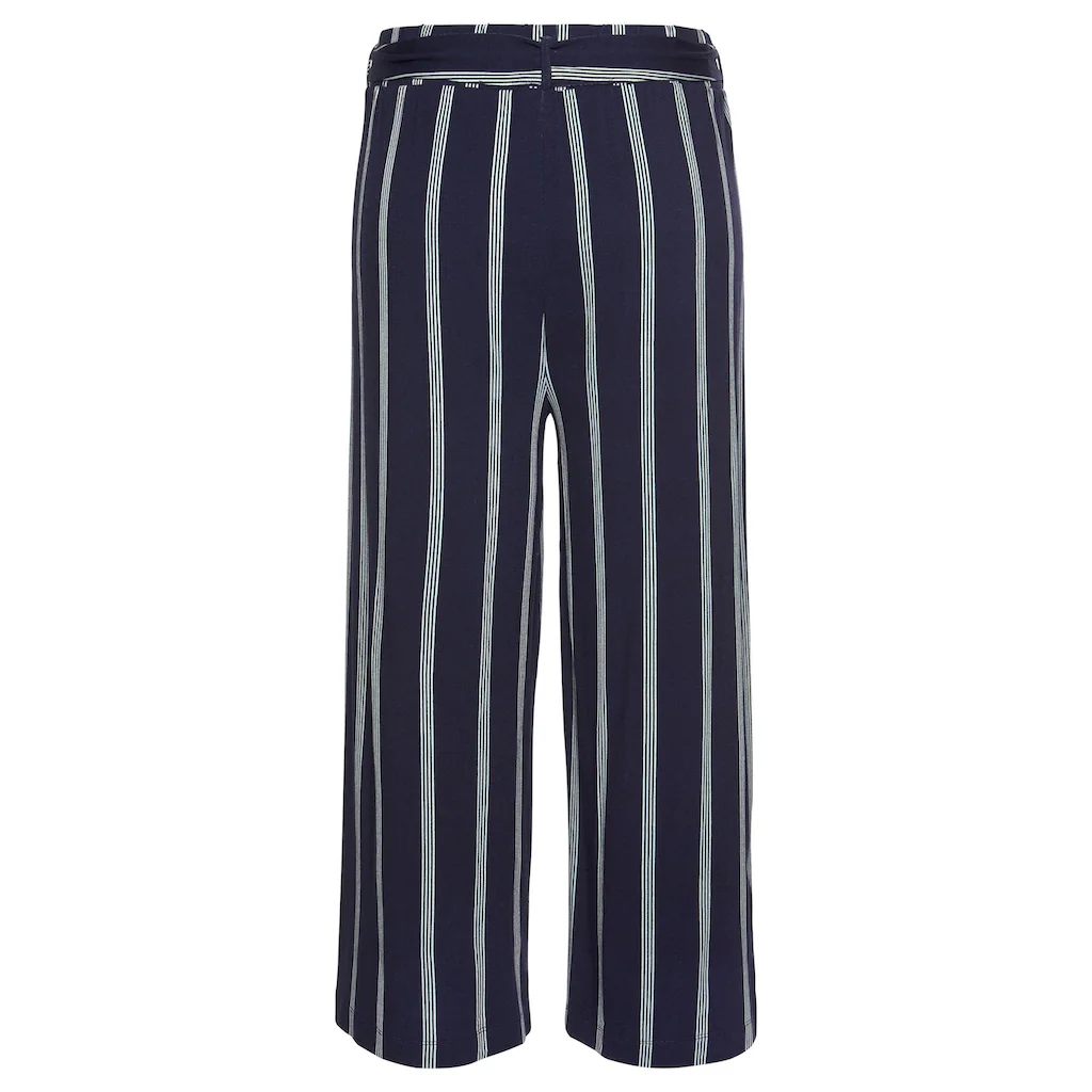 LASCANA Culotte (mit Bindegürtel) in Paperbag-Form luftige Jerseyhose casual Neueste Stile