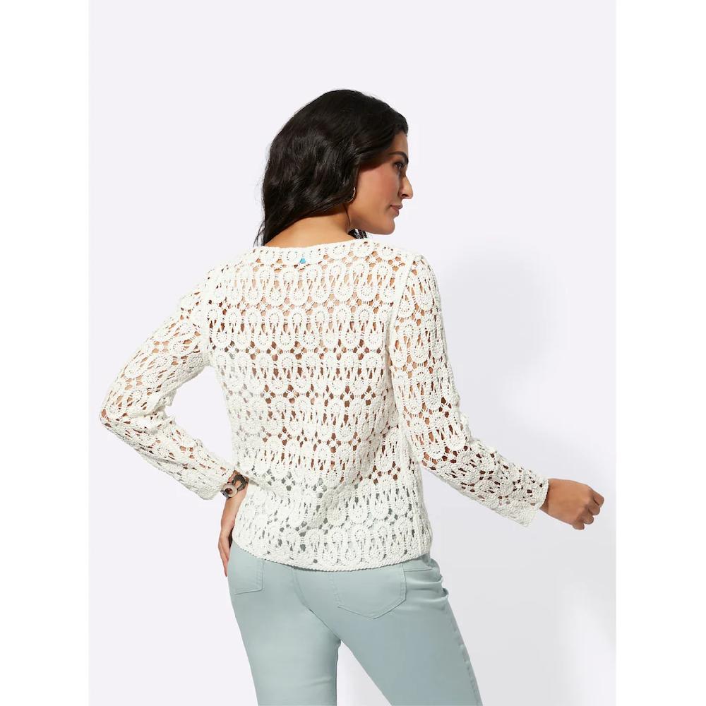 creation L Ajourpullover »Modal-Mix-Pullover« Nur für heute