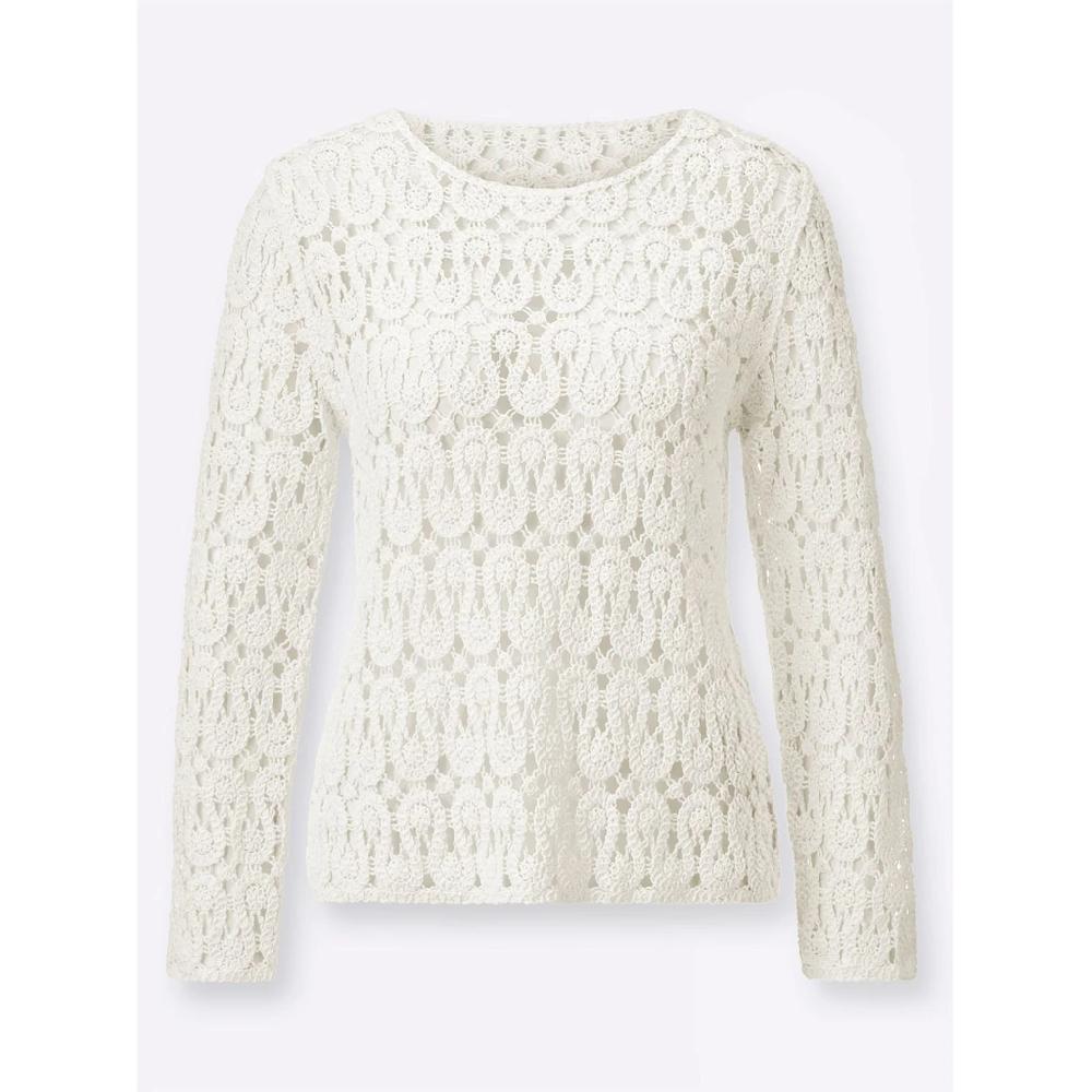 creation L Ajourpullover »Modal-Mix-Pullover« Nur für heute